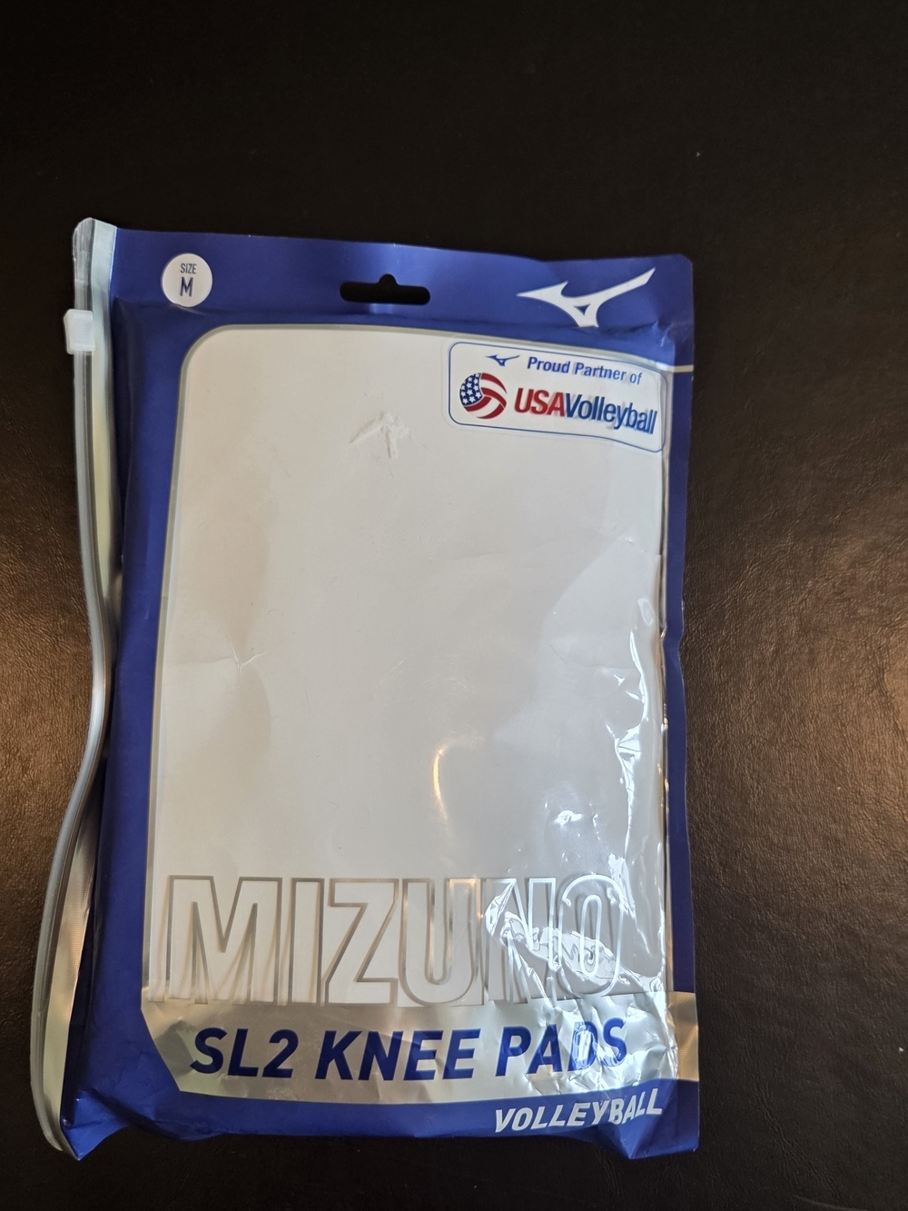 Mizuno SL2 Volleyball Knee Pads in White